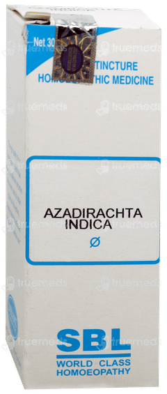 Sbl Azadirachta Indica Q Mother Tincture 30Ml Sbl Azadirachta Indica Q Mother Tincture 30Ml